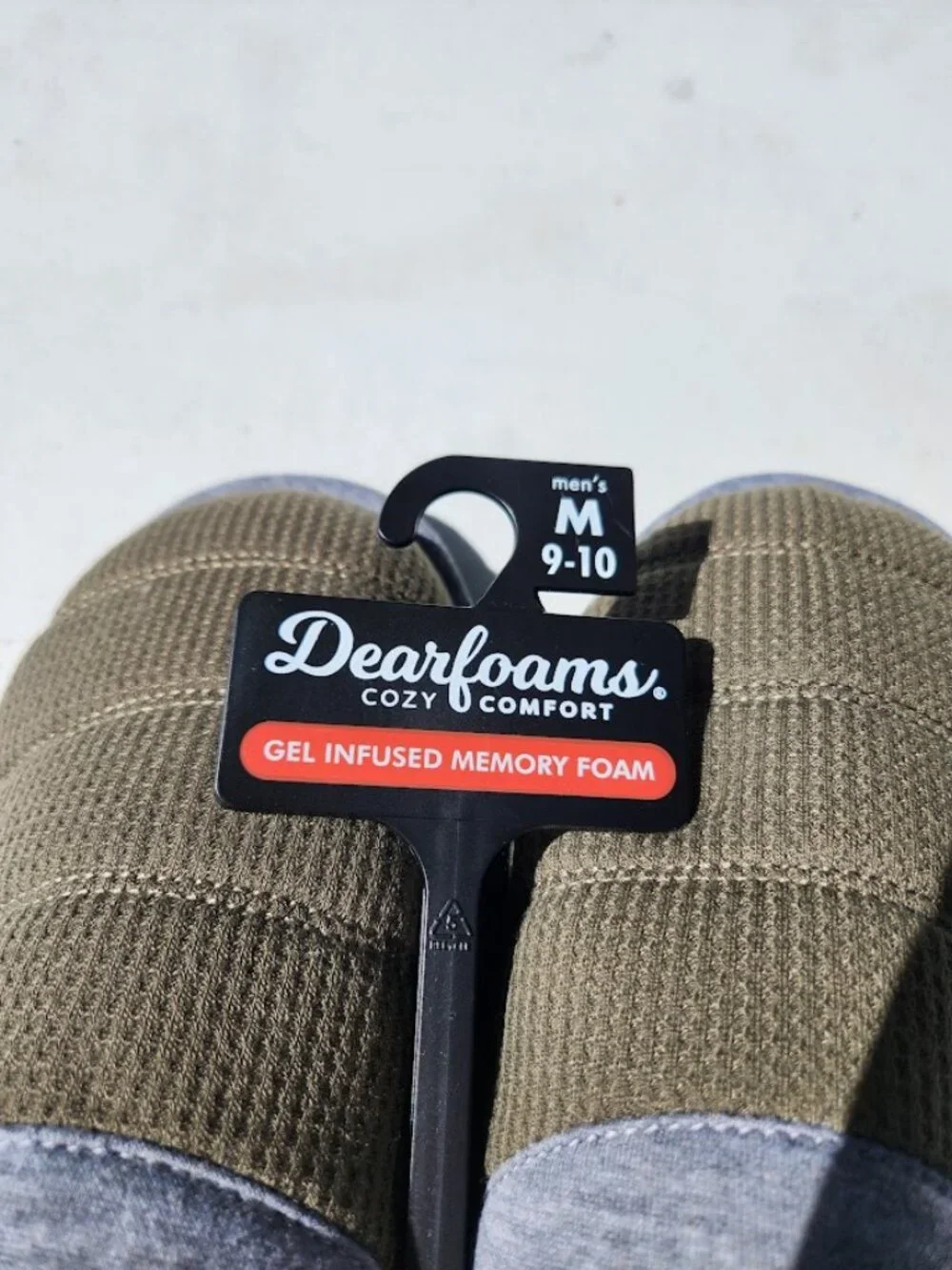 dearfoams new size